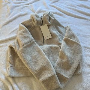 Lululemon Scuba Half-Zip Sherpa M/L